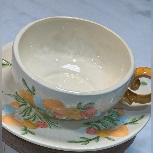 Vintage Mushroom Soup Bowl and Plate set. - Picture 4 of 13